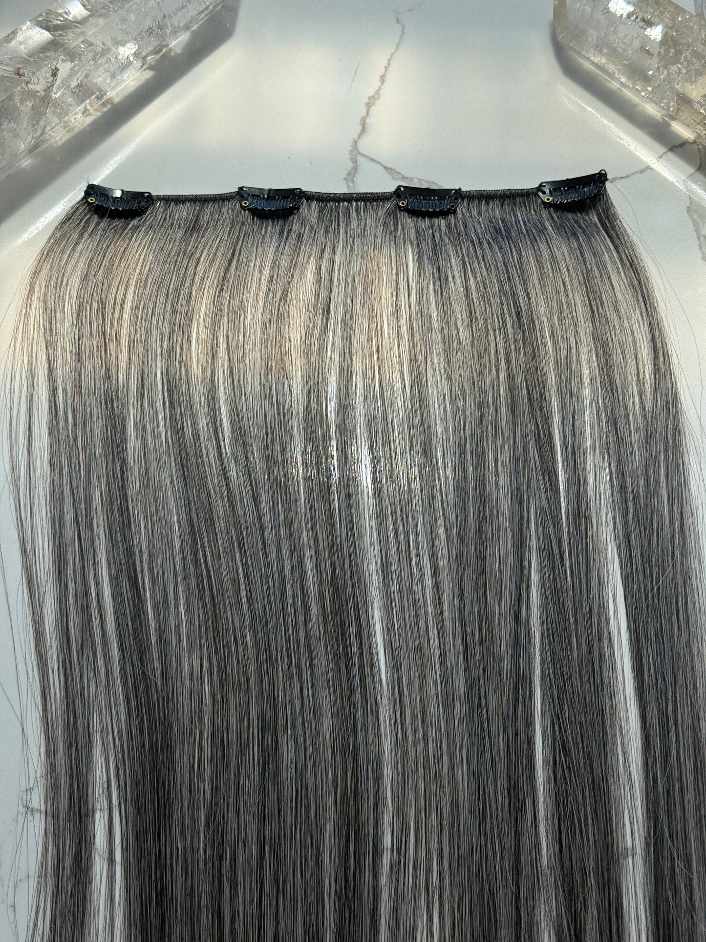 Obsidian Grey | Refined Clip-In