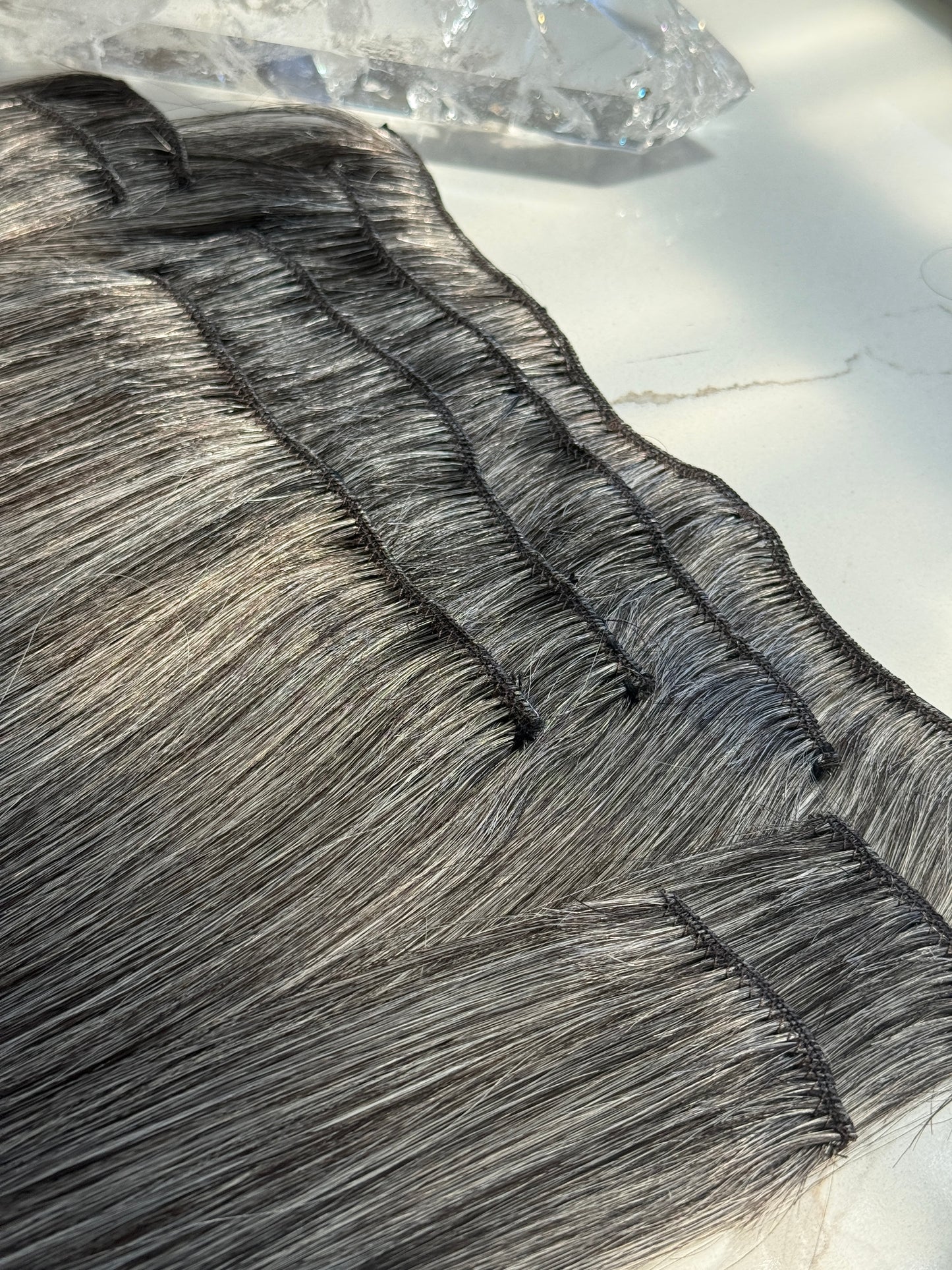 Obsidian Grey | Refined Clip-In