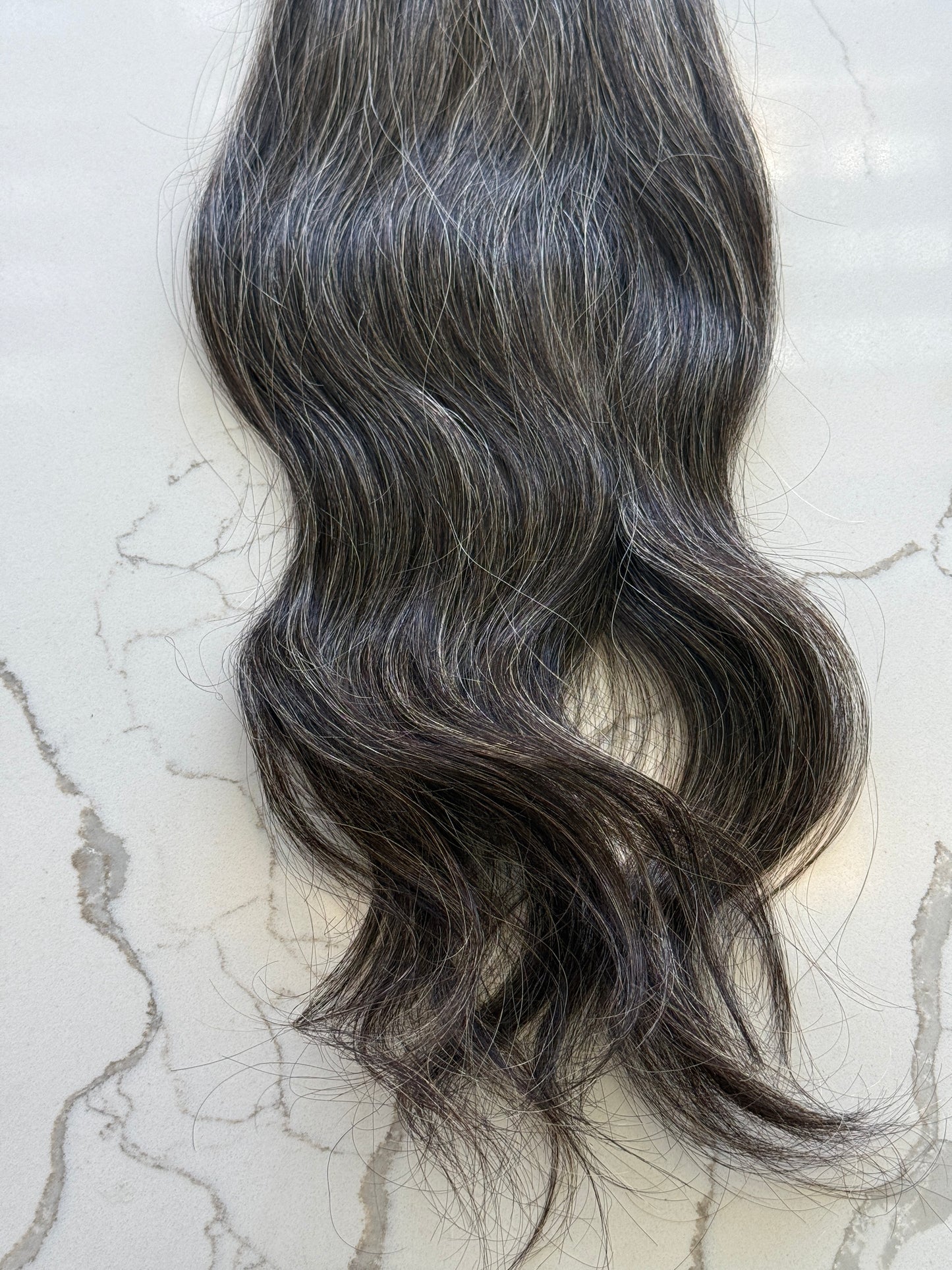#101 Dark Obsidian Virgin Ponytail | 23in–106g