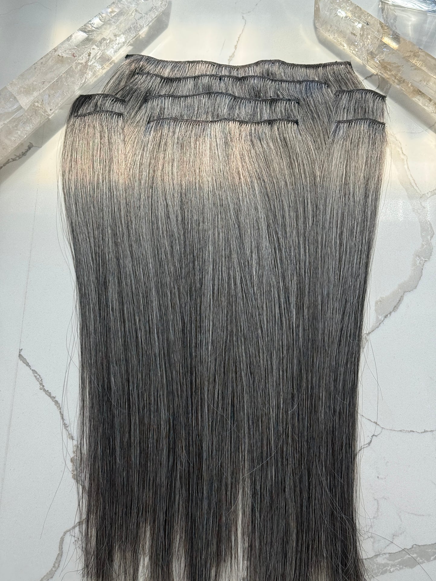 Obsidian Grey | Refined Clip-In
