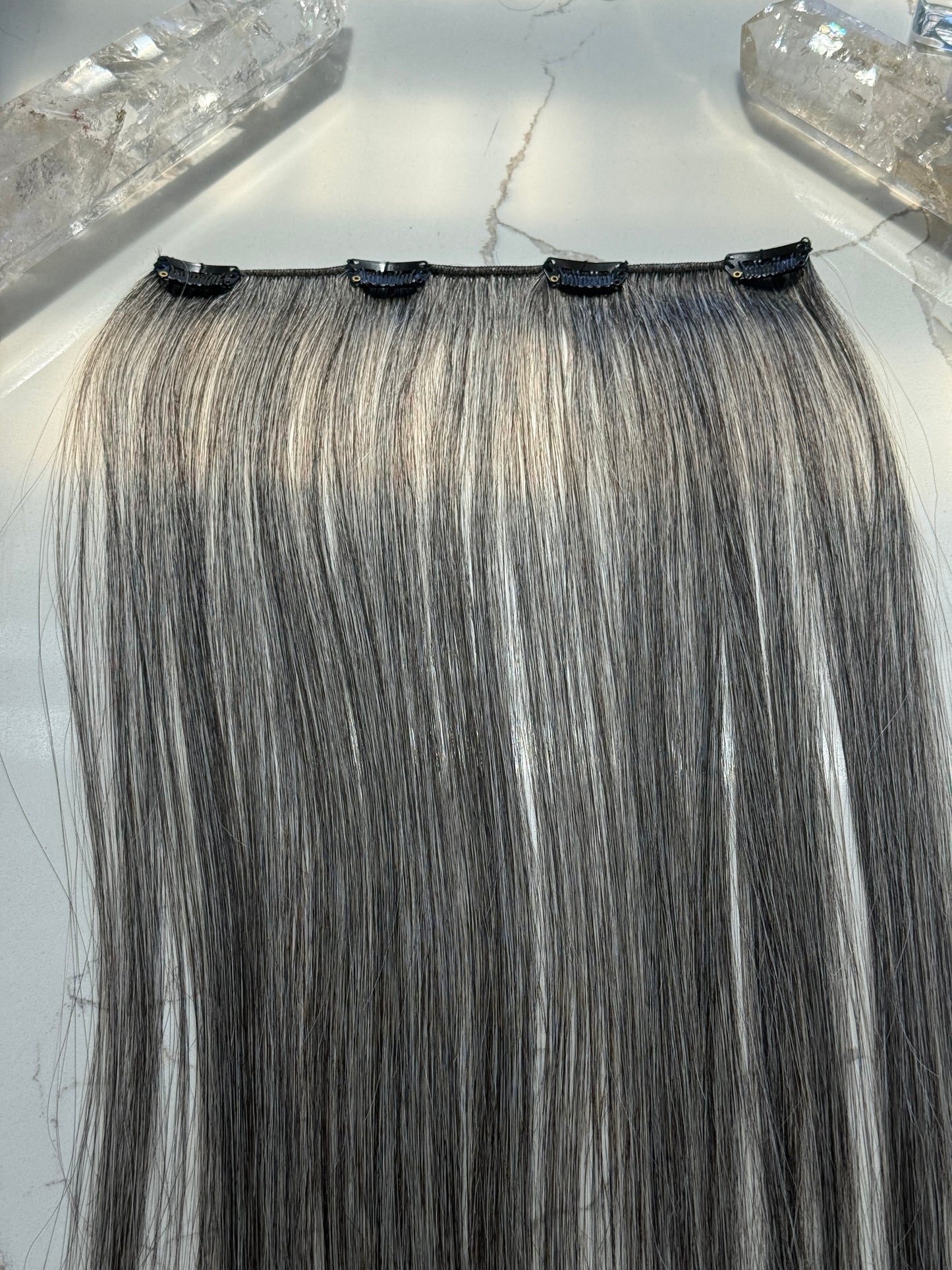 Obsidian Grey | Refined Clip-In