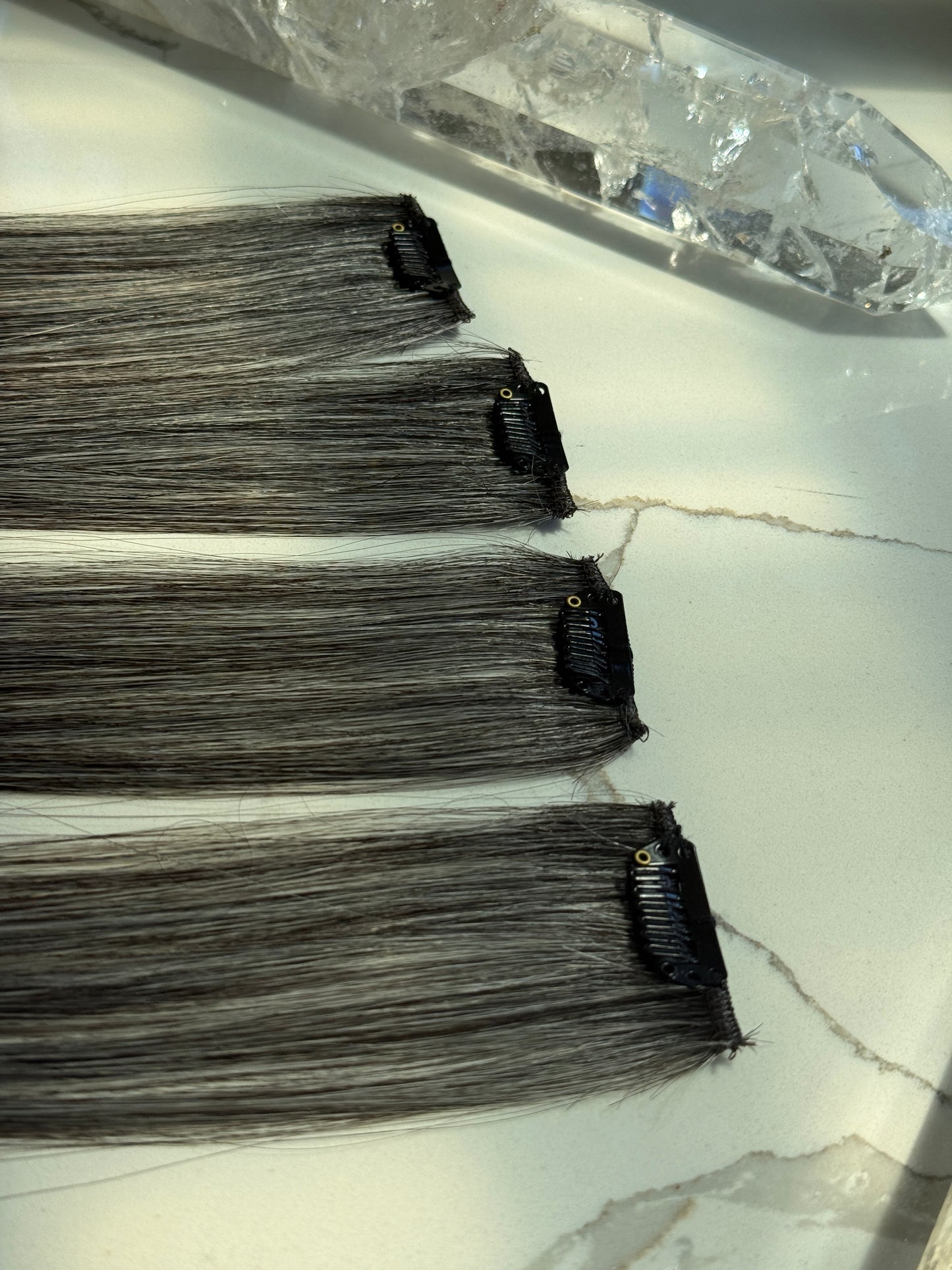 Obsidian Grey | Refined Clip-In